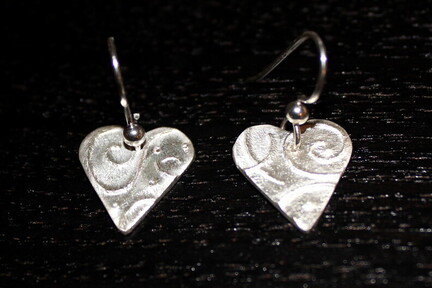 Enspiraled Heart Earrings